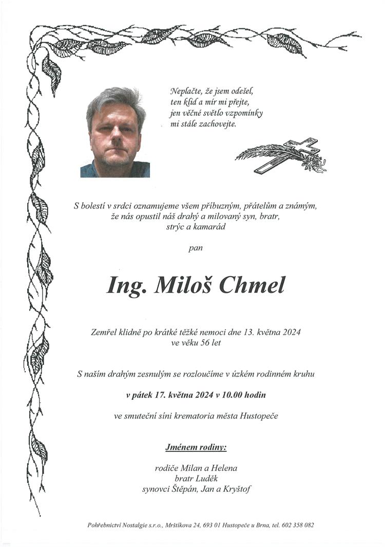 Chmel Miloš +13.5.2024