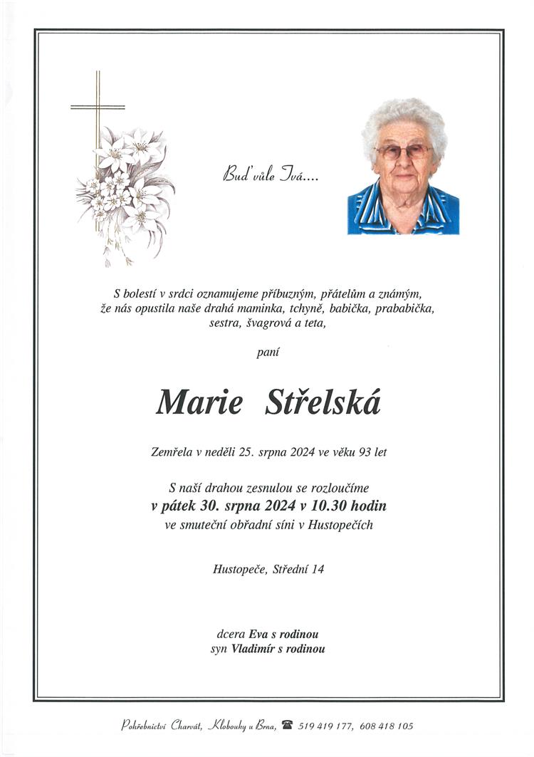 Střelská Marie 25.8.2024