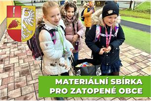 Materiální sbírka pro zaplavené obce