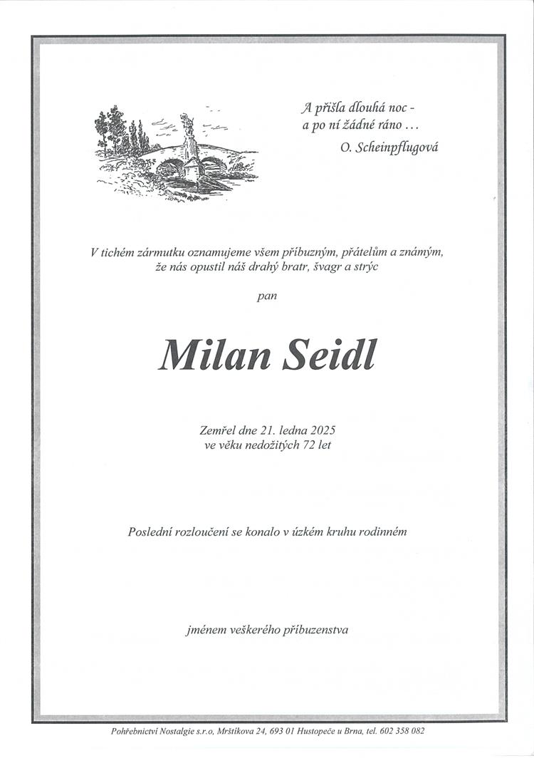 Seidl Milan