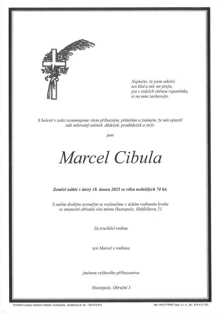 Cibula Marcel +18.2.2025